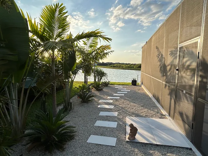 Outside Backyard Landscape Design